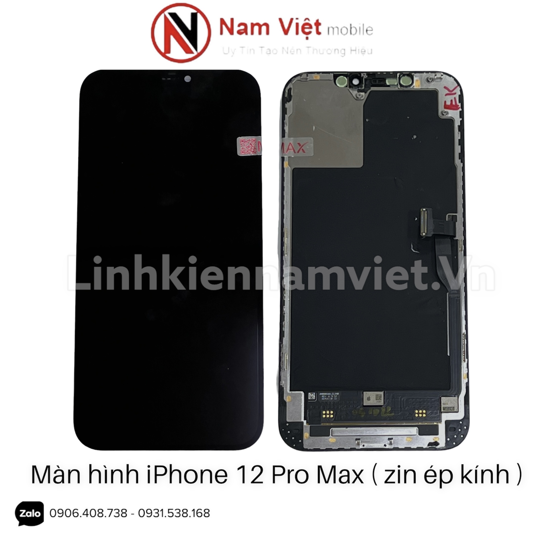 Màn hình iPhone 12 Pro Max ( Zin ép kính )