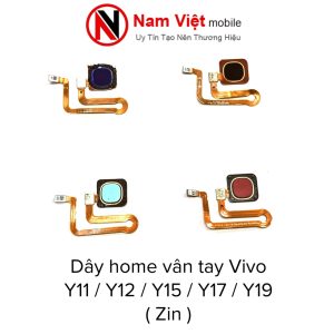 Dây Home Vân Tay Vivo Y11 / Y12 / Y15 / Y17 / Y19 ( Zin )