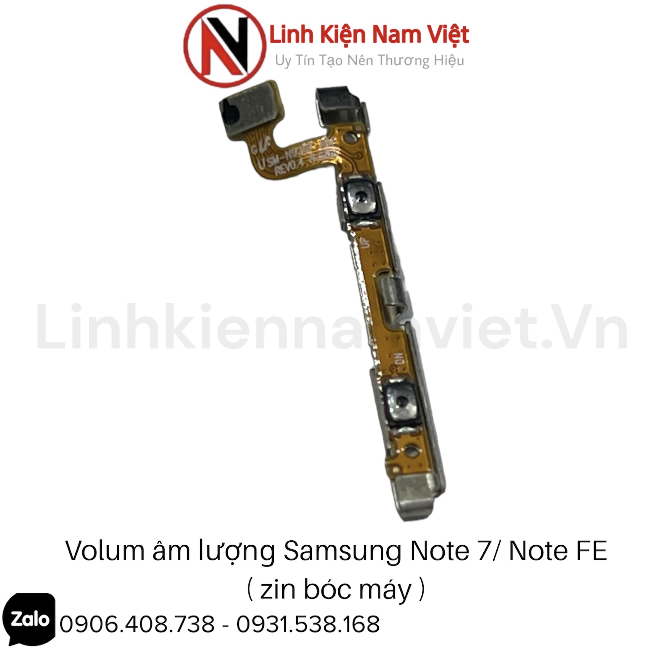 Volum âm lượng Samsung Note 7/ Note FE (Zin bóc máy)