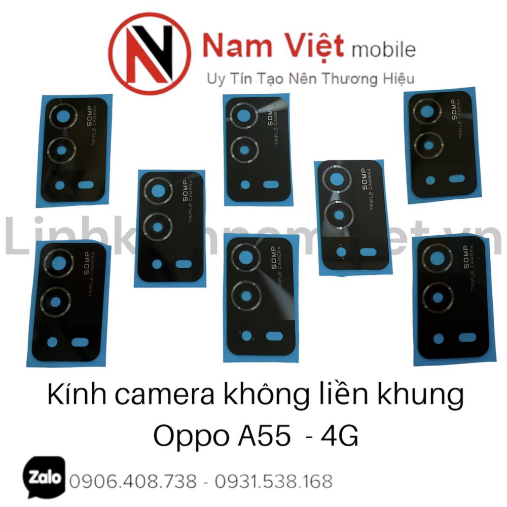 Kính camera không liền khung Oppo A55 - 4G_Namvietmobile.vn