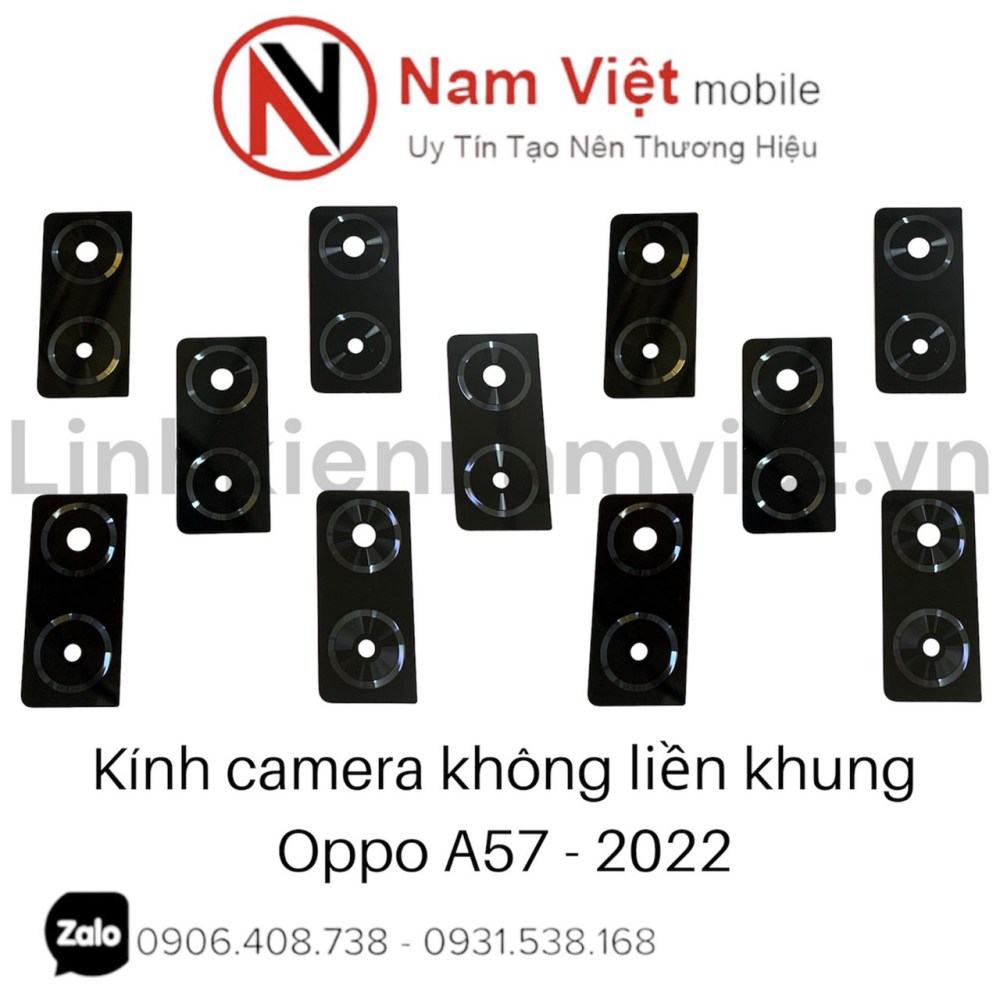 Kính camera không liền khung Oppo A57 - 2020_Namvietmobile.vn