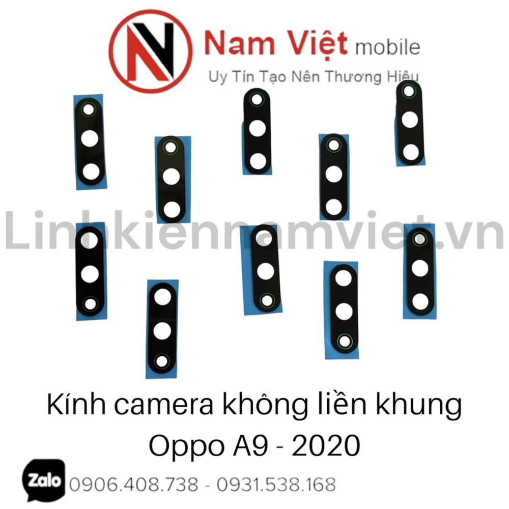 Kính camera không liền khung Oppo A9 - 2020_linhkiennamviet.vn