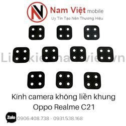Kính camera không liền khung Oppo Realme C21_Namvietmobile.vn