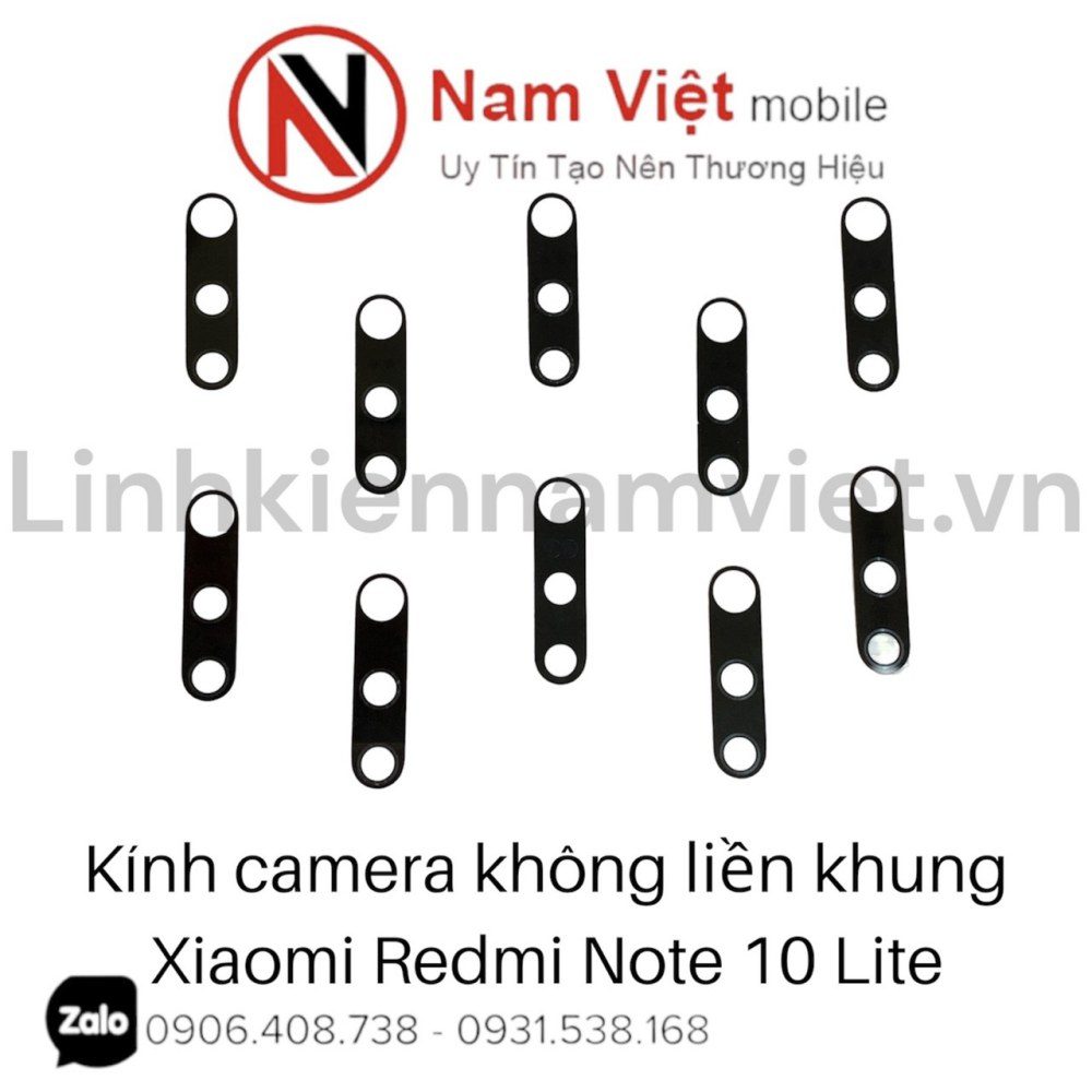 Kính camera không liền khung Xiaomi Redmi Note 10 Lite_linhkiennamviet.vn
