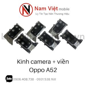Kính camera + viền Oppo A52