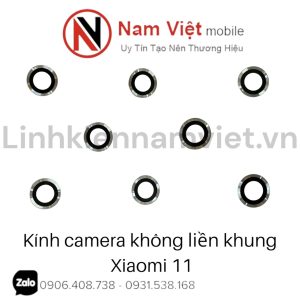 Kính Camera Không Liền Khung Xiaomi 11