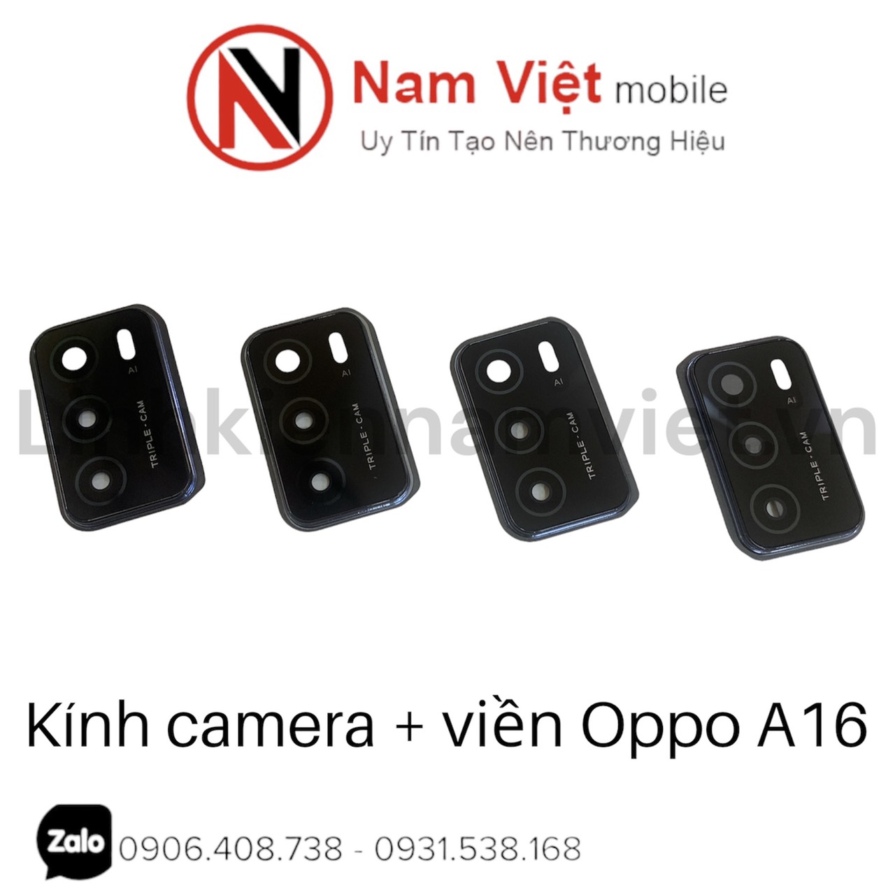 Kính camera + viền Oppo A16