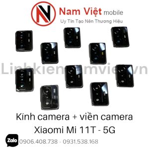 Kính camera + viền camera Xiaomi Mi 11T - 5G