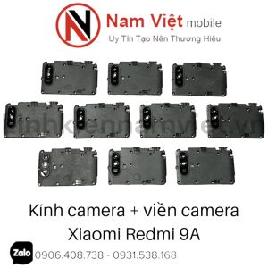 Kính camera + viền camera Xiaomi Redmi 9A