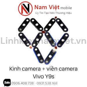 Kính camera + viền camera Vivo Y9s