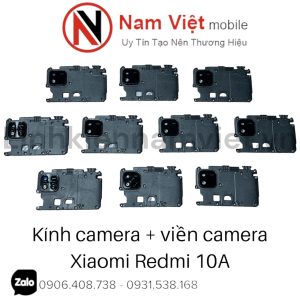 Kính camera + viền camera Xiaomi Redmi 10A