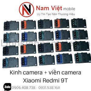 Kính camera + viền camera Xiaomi Redmi 9T