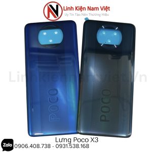 Lưng liền kính Camera Xiaomi Poco X3 / X3 Pro ( Zin )