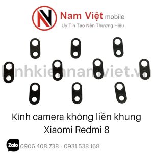 Kính camera không liền khung Xiaomi Redmi 8