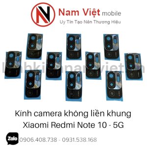Kính camera không liền khung Xiaomi Redmi Note 10 - 5G
