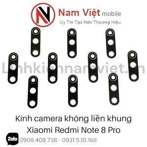 Kính camera không liền khung Xiaomi Redmi Note 8 Pro
