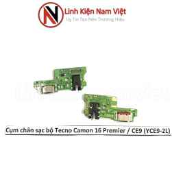 Cụm chân sạc bộ Tecno Camon 16 Premier_linhkiennamviet