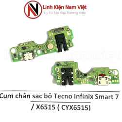 Cụm chân sạc bộ Tecno infinix Smart 7_linhkiennamviet