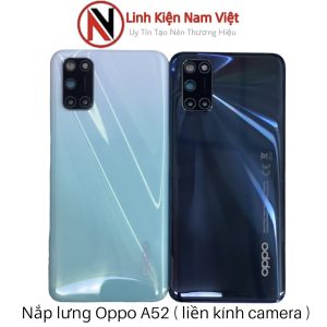 Lưng + Kính Camera OPPO A52 (Xanh đen)