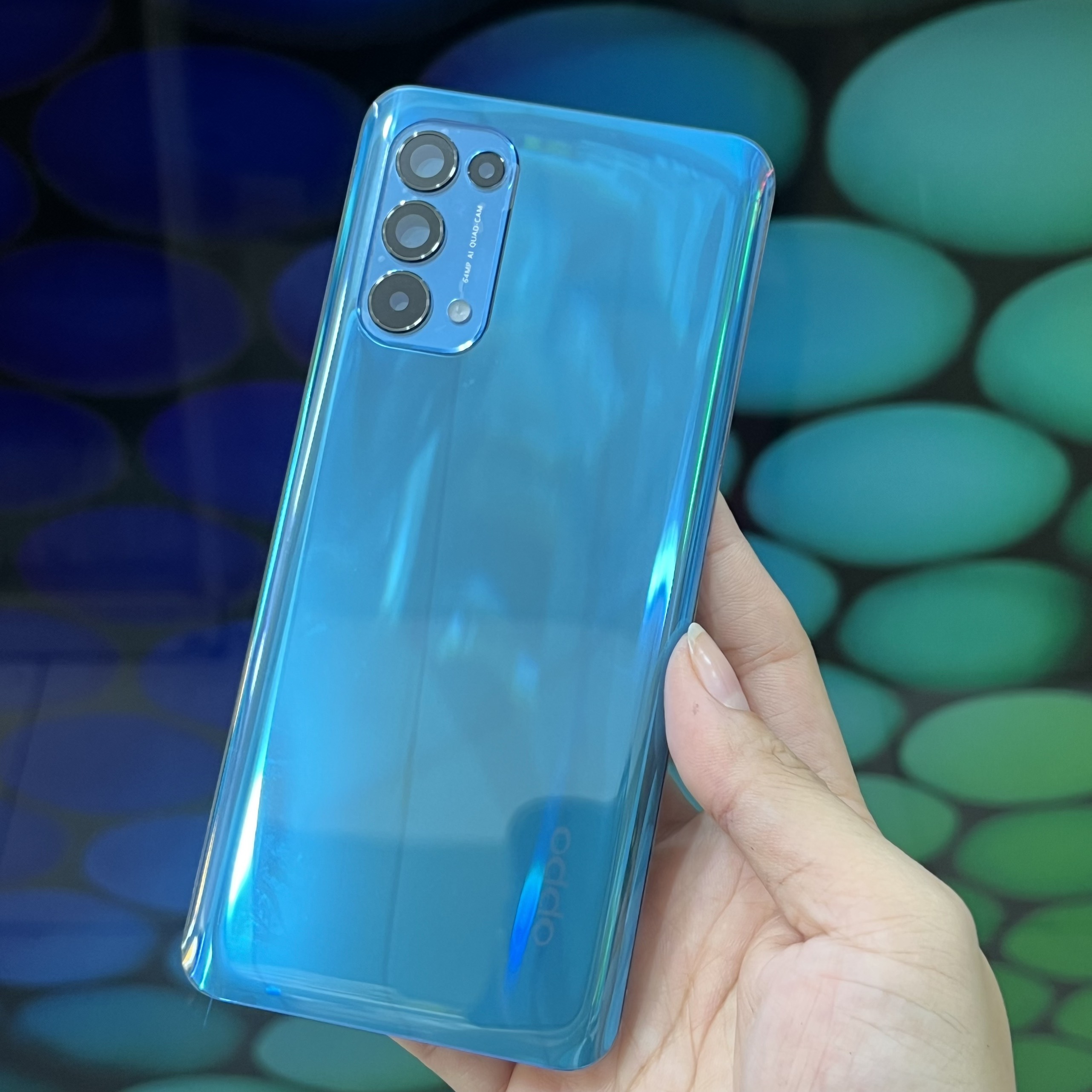 Lưng Liền Kính Camera Oppo Reno 5 4G / 5G ( Zin )