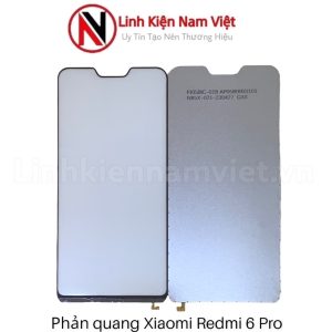 Phản quan Xiaomi Redmi 6 Pro