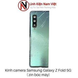 Kính camera + viền Samsung Galaxy Z Fold - 5G zin bóc máy