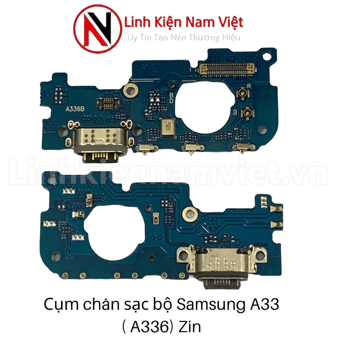 Cụm chân sạc bộ Samsung A33 -5G / A336 (Sm-A336b) Zin