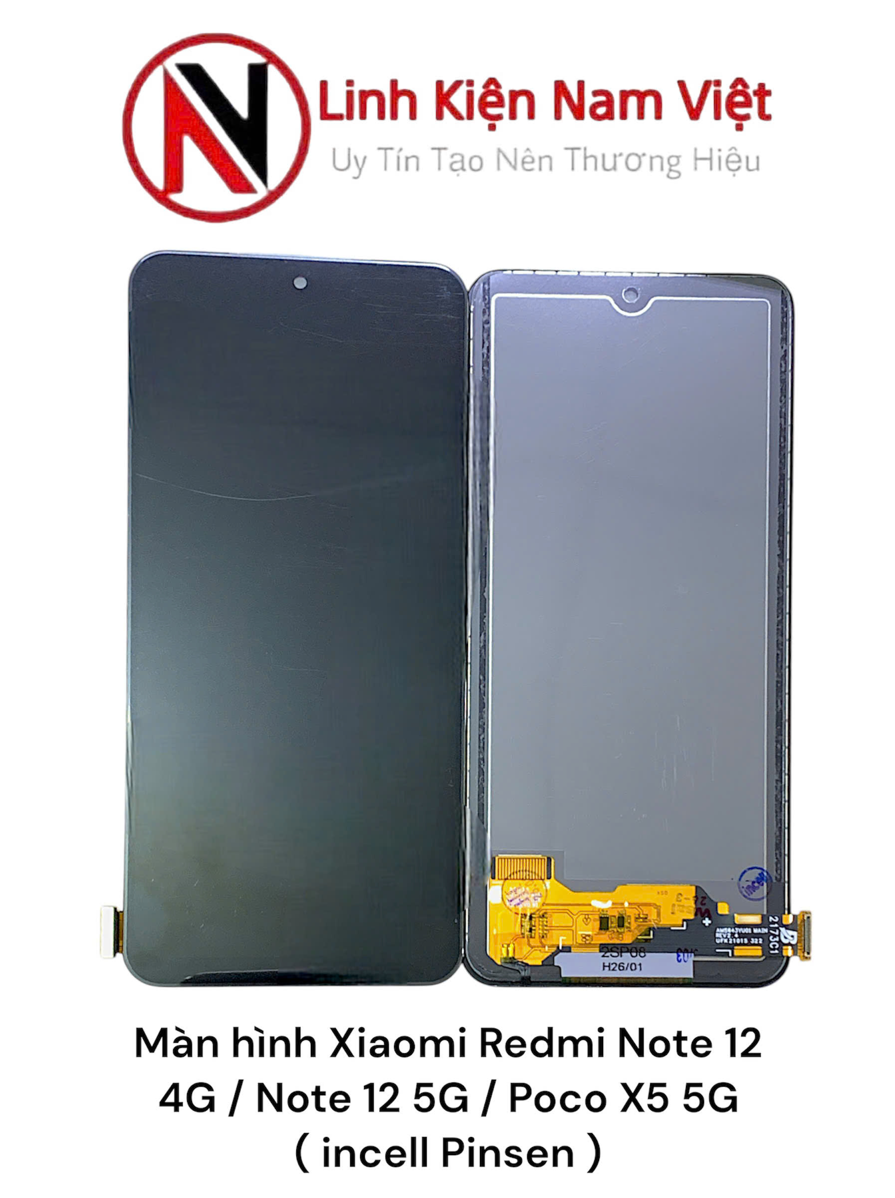 Màn hình Xiaomi Redmi Note 12 4G / Note 12 5G / Poco X5 5G ( incell Pinsen )
