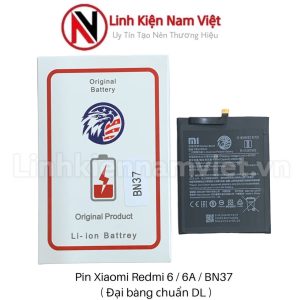 Pin Xiaomi Redmi 6 / Redmi 6a (Dung lượng chuẩn đại bàng (BN37)