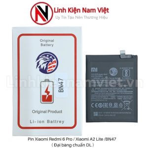 Pin Xiaomi Redmi 6 Pro / Xiaomi A2 Lite (Zin đại bàng Dung lượng chuẩn 4000mAh (BN47)