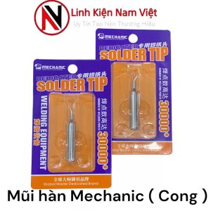 Mủi hàn Mechanic (Zin cong)