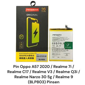 Pin Oppo A57 2020 / Realme 7i / Realme C17 / Realme V3 / Realme Q3i / Realme Narzo 30 5g / Realme 9 / BLP803 / 4890mAh( Mechanic