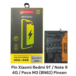 Pin Xiaomi Redmi 9T / Note 9 4G / Poco M3 / BN62 ( Pinsen )