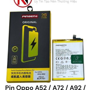 Pin Oppo A52 / A72 / A92 / BLP781 - 4880mAh ( Pinsen )