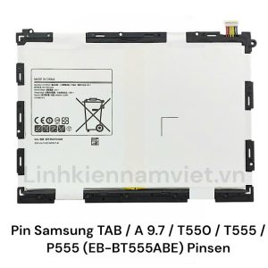 Pin Samsung TAB / A 9.7 / T550 / T555 / P555 / EB-BT555ABE ( Pinsen )