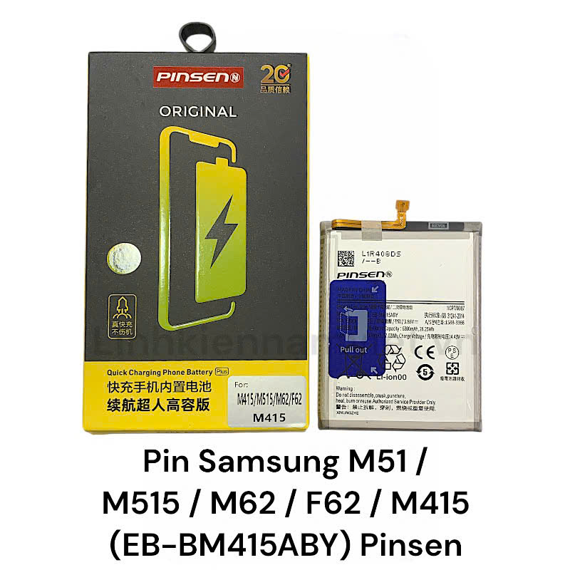 Pin Samsung M51 / M515 / M62 / F62 / M415 / EB-BM415ABY ( Pinsen )