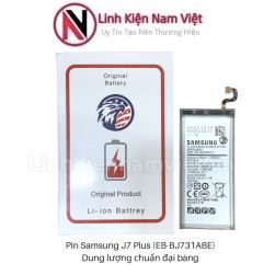 Pin Samsung J7 Plus / C710 (Zin đại bàng Dung lượng chuẩn 3000mAh (Eb-bj731abe – DAI BANG)