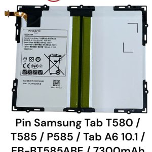 Pin Samsung Tab T580 / T585 / P585 / Tab A6 10.1 / EB-BT585ABE / 7300mAh ( Pinssen )