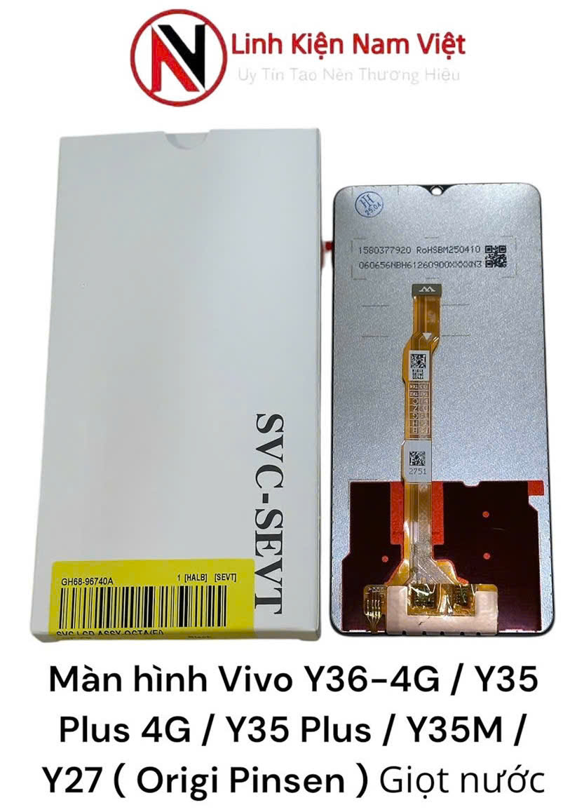 Màn hình Vivo Y36-4G / Y35 Plus 4G / Y35 Plus / Y35M / Y27 ( Origi Pinsen ) Giọt nước