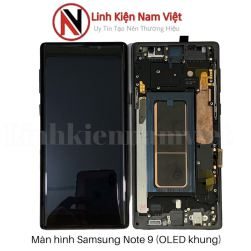 Màn hình Samsung Note 9 (Oled khung) đen
