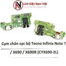 Cụm chân sạc bộ Tecno infinix Note 7_linhkiennamviet