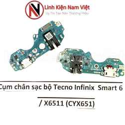 Cụm chân sạc bộ Tecno infinix Smart 6_linhkiennamviet