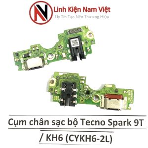 Cụm chân sạc bộ Tecno Spark 9T / KH6 (CYKH6-2L)