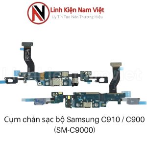 Cụm Sạc bộ + Home Back Samsung C910 / C9 Pro (SM-C9000)