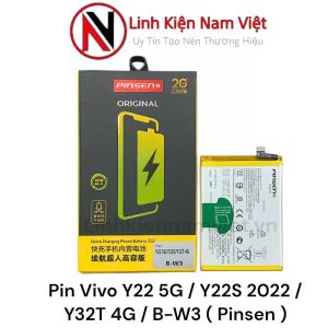 ​Pin Vivo Y22 5G / Y22S 2022 / Y32T 4G / Y22 2022 / B-W3 ( Pinsen )