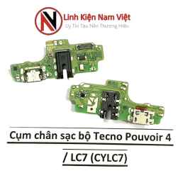 Cụm chân sạc bộ Tecno Pouvoir 4_linhkiennamviet
