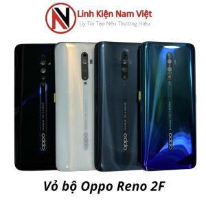 Vỏ bộ + Khai sim + Kính Camera Oppo Reno 2F (Zin Xanh Rêu)