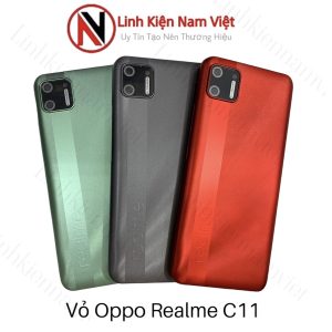 Vò bộ + Khai sim + kính Camera Oppo Realme C11 (Zin Xám Trắng)