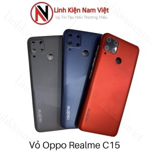 Vỏ bộ, Sim, Kính Camera Oppo Realme C15 ( Zin )