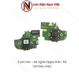 Cụm Mic + Tai nghe Oppo A3s